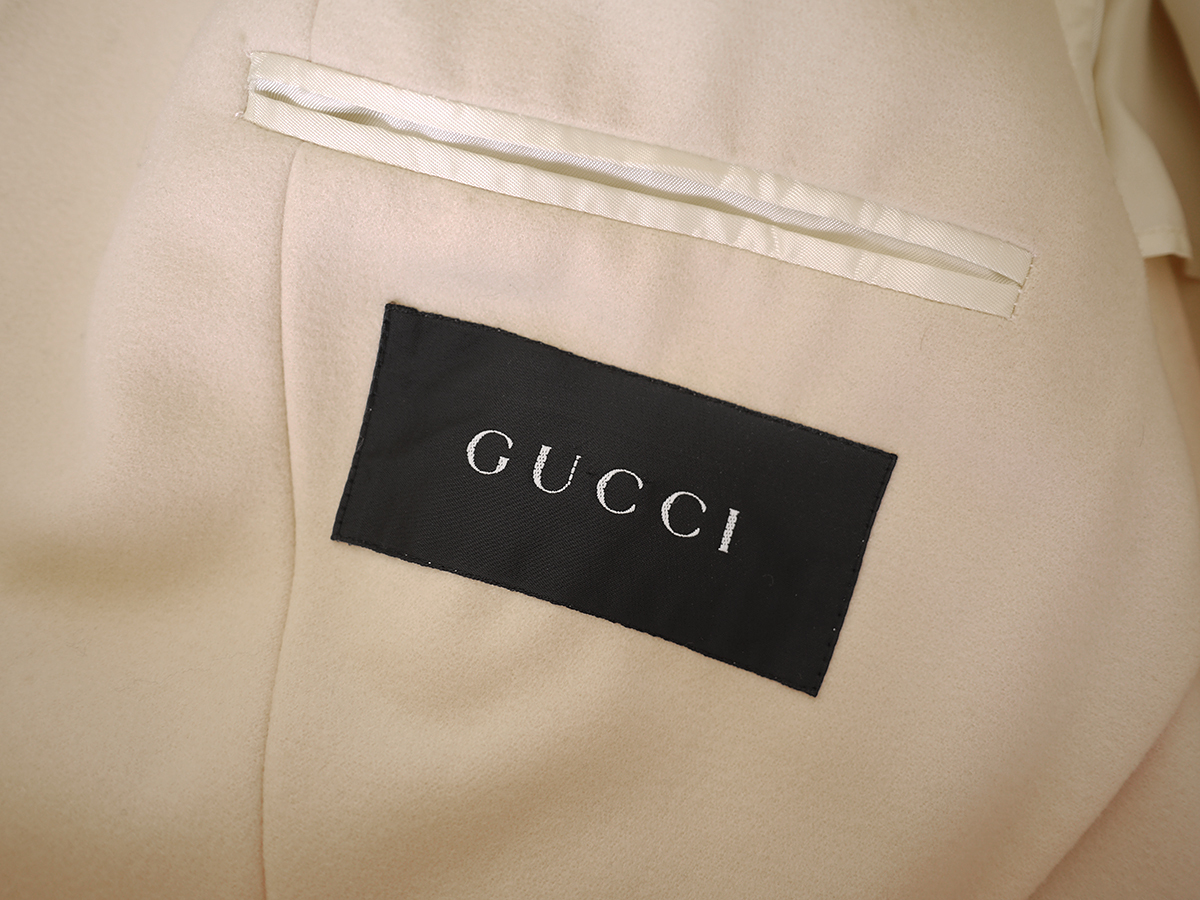 直販正規品 グッチ GUCCI ウールメルトン ラッピング コート www.esn