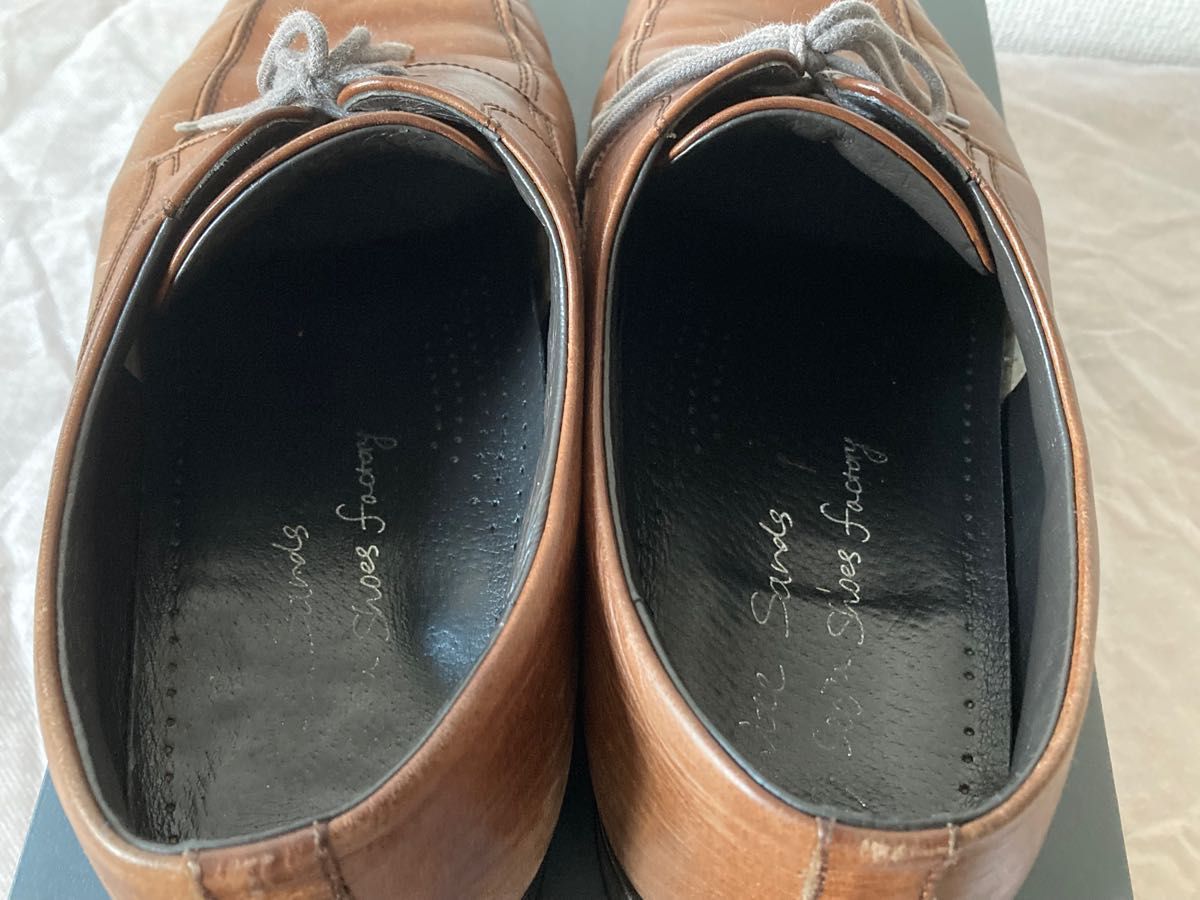 ★大幅値下げ☆ 良品 日本製 ビブラム 25 革靴 ブラウン レザーシューズ