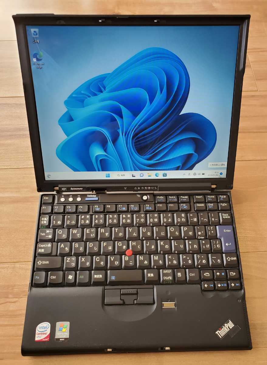 Yahoo!オークション - Lenovo ノートPC ThinkPad X61 7673DU5 Yahoo!オークション - Lenovo ノートPC ThinkPad X61 7673DU5
