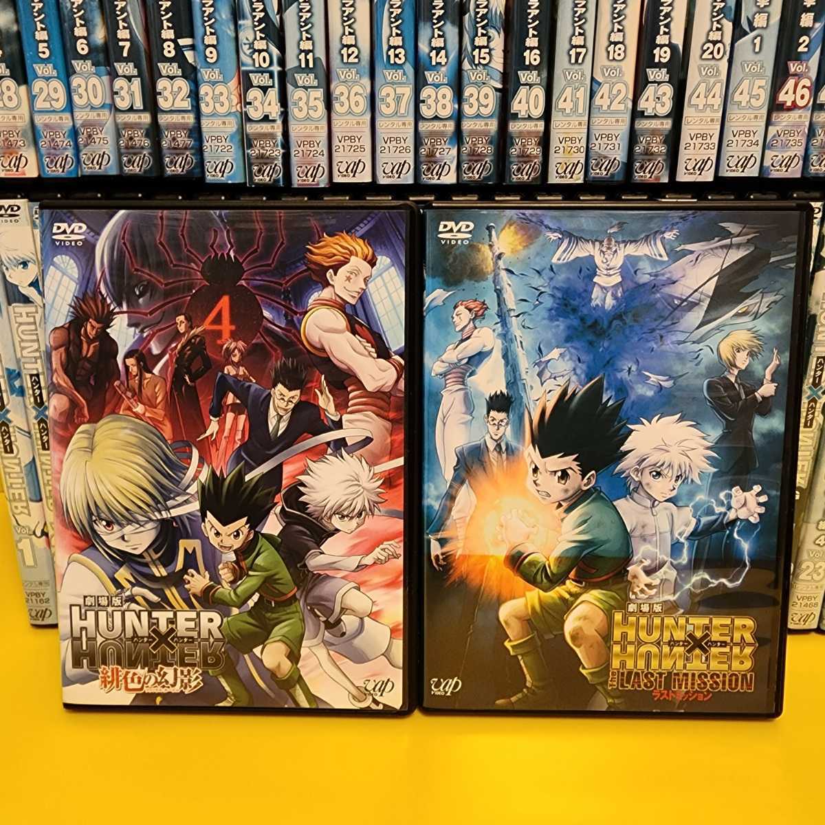 全巻セット】HUNTER × HUNTER 全49巻+劇場版付き DVD-