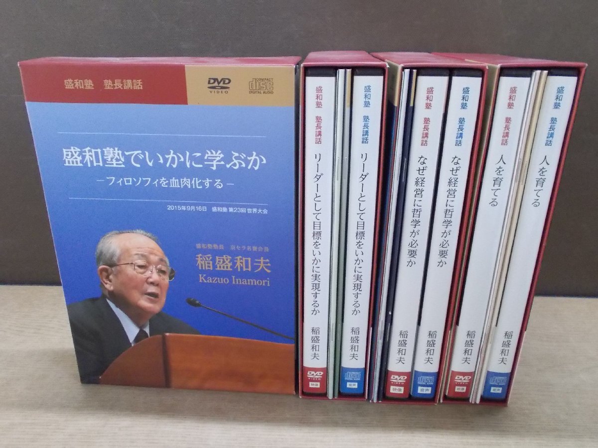 盛和塾 稲盛和夫 塾長講話 DVD 7つセット 経営問答集 非売品 【予約