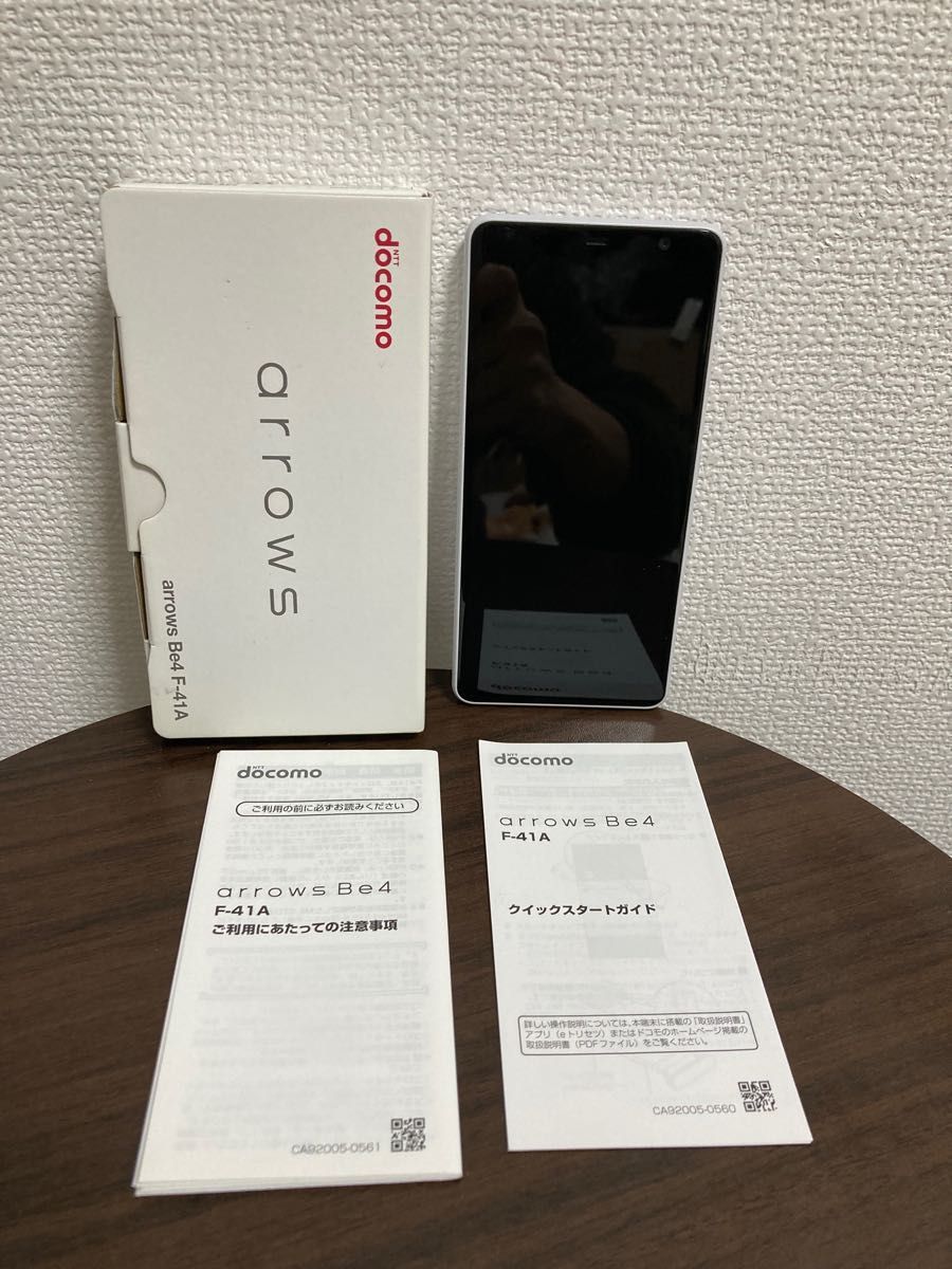 docomo ARROWS Be4 F-41A 中古 SIMロック解除済 初期化済 スマートフォン スマホ