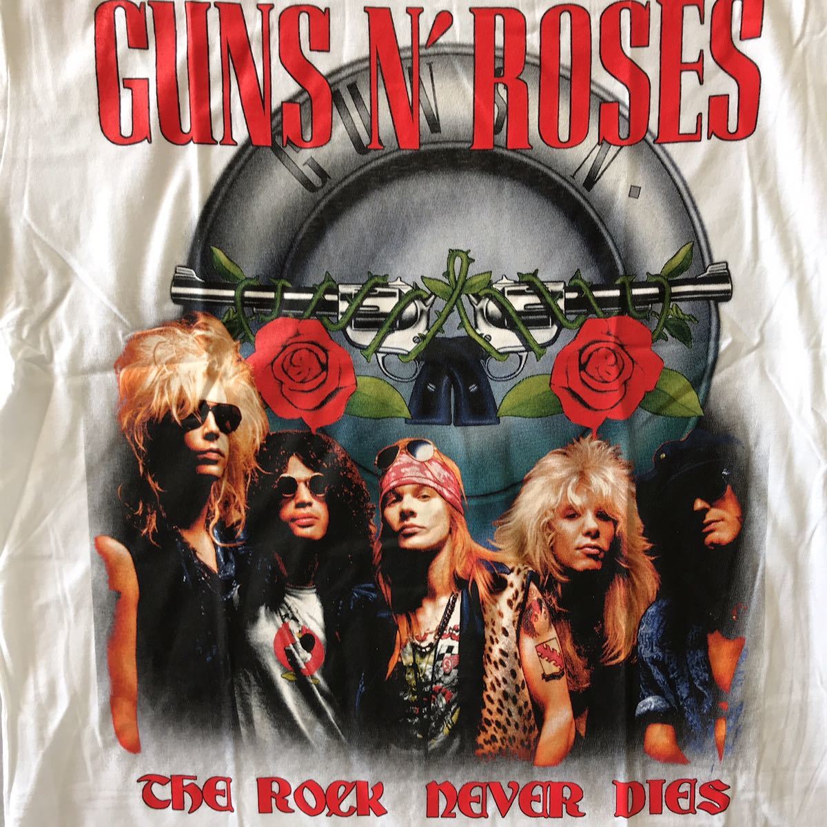 バンドTシャツ  ガンズ アンド ローゼズ(GUNS N' ROSES) 新品Lの画像2