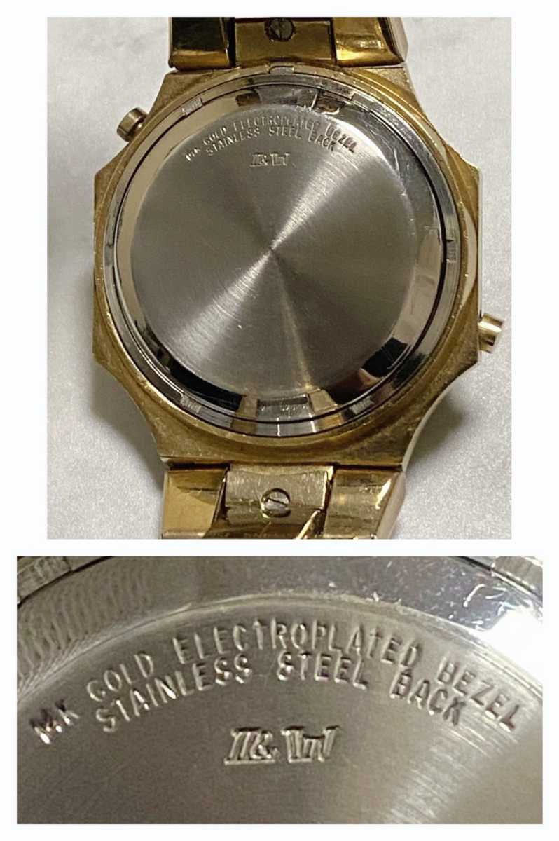 による ジャンク品 希少 LONGINES ロンジン 時計 GEMINI ジェミニ