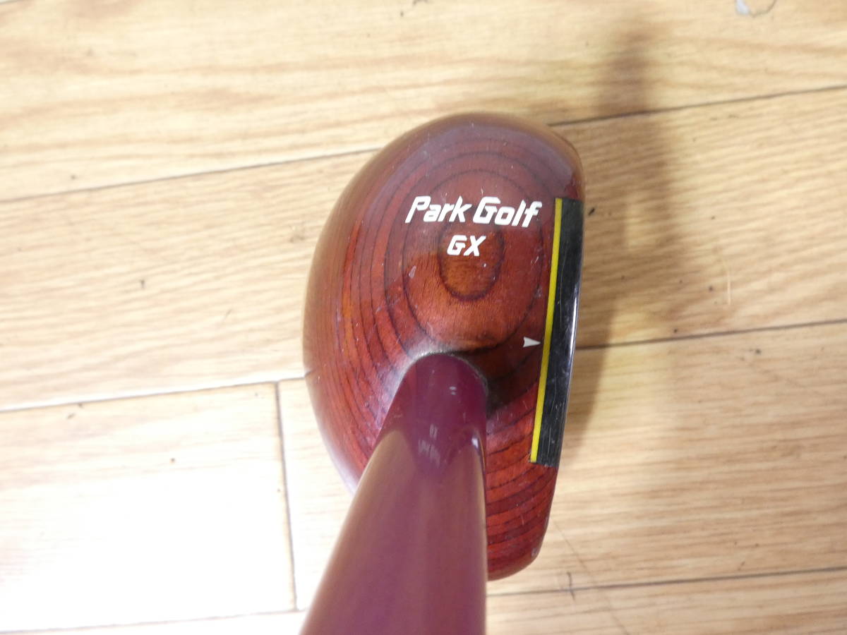 ■NTX Park Golf GX パークゴルフクラブ レフティー/左利き 約524g IPGA 現状品＠120(01)の画像3