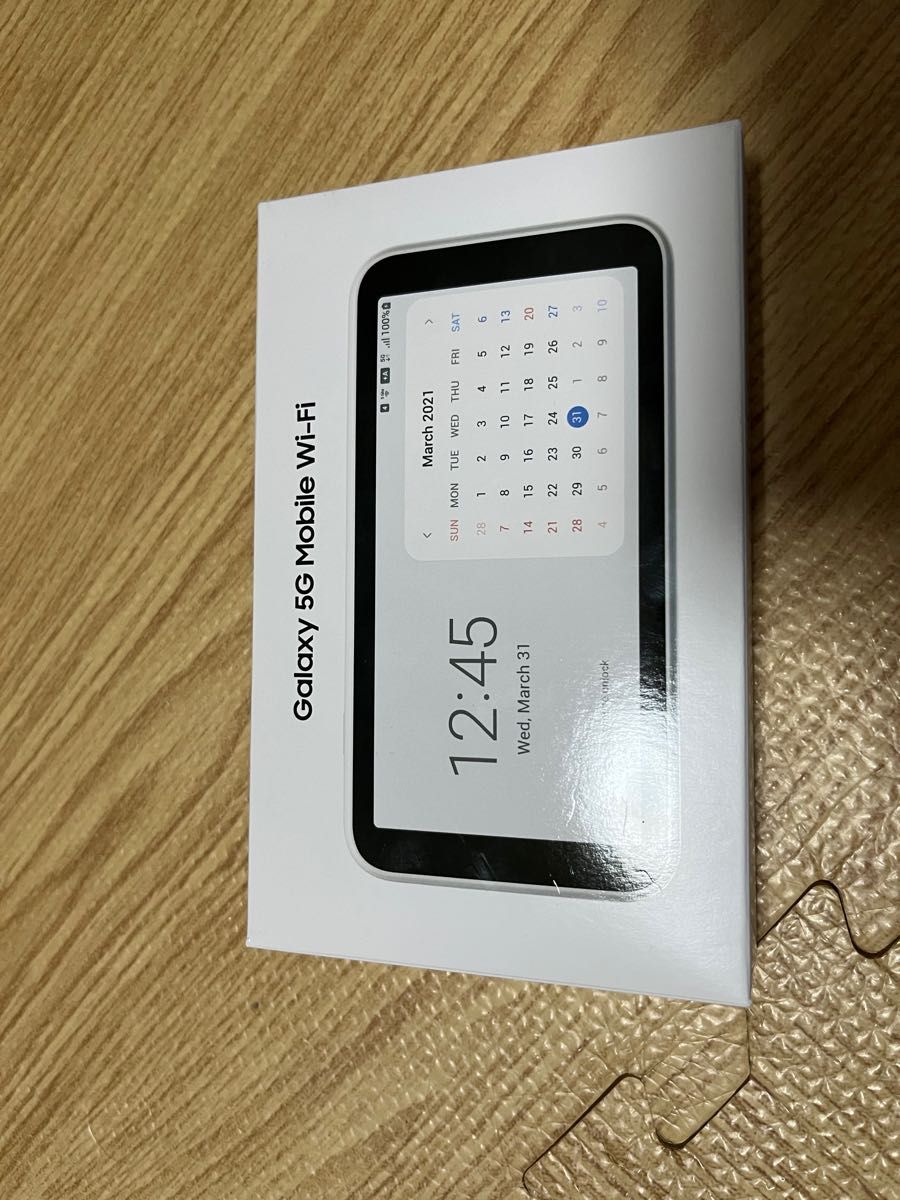 新品 Galaxy 5G Mobile Wi-Fi SCR01SWU ホワイト 未使用品 新品 White