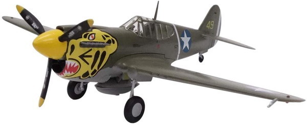 童友社 塗装済み完成品 1/72 No.10 カーチスウォーホーク　送料無料_画像1