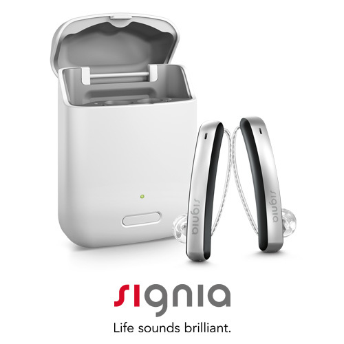 定価1200000円 新品同様　最上級　シグニア スタイレット コネクト 7NX　両耳　充電式　補聴器 Signia Styletto connect 7NX_画像1