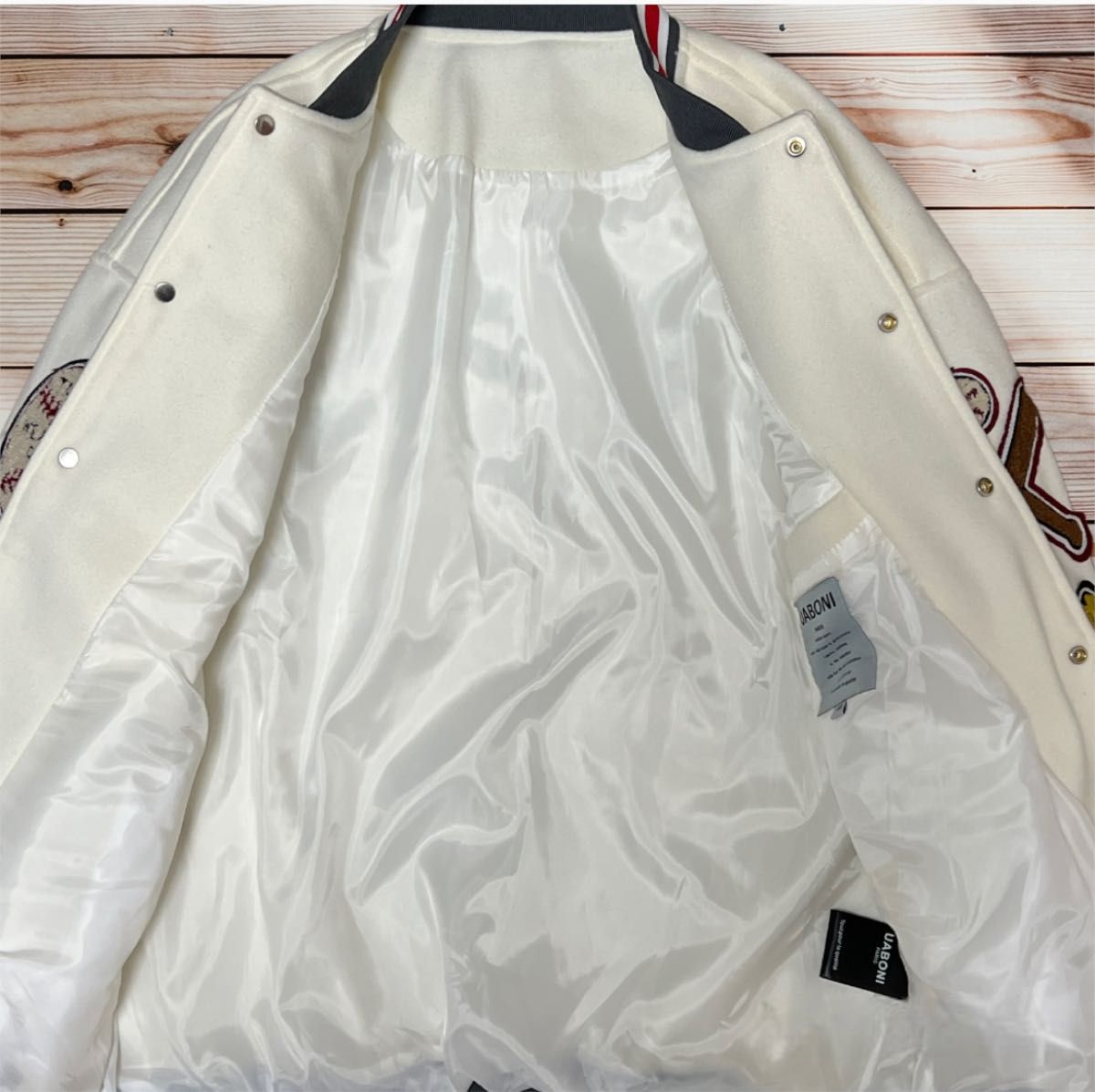 UABONI Paris スタジャン カシミヤ XL
