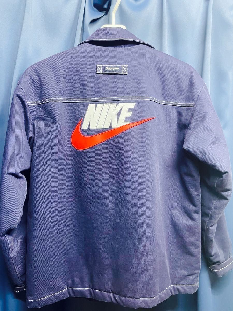 supreme/NIKE Double Zip Work Jacket "navy"