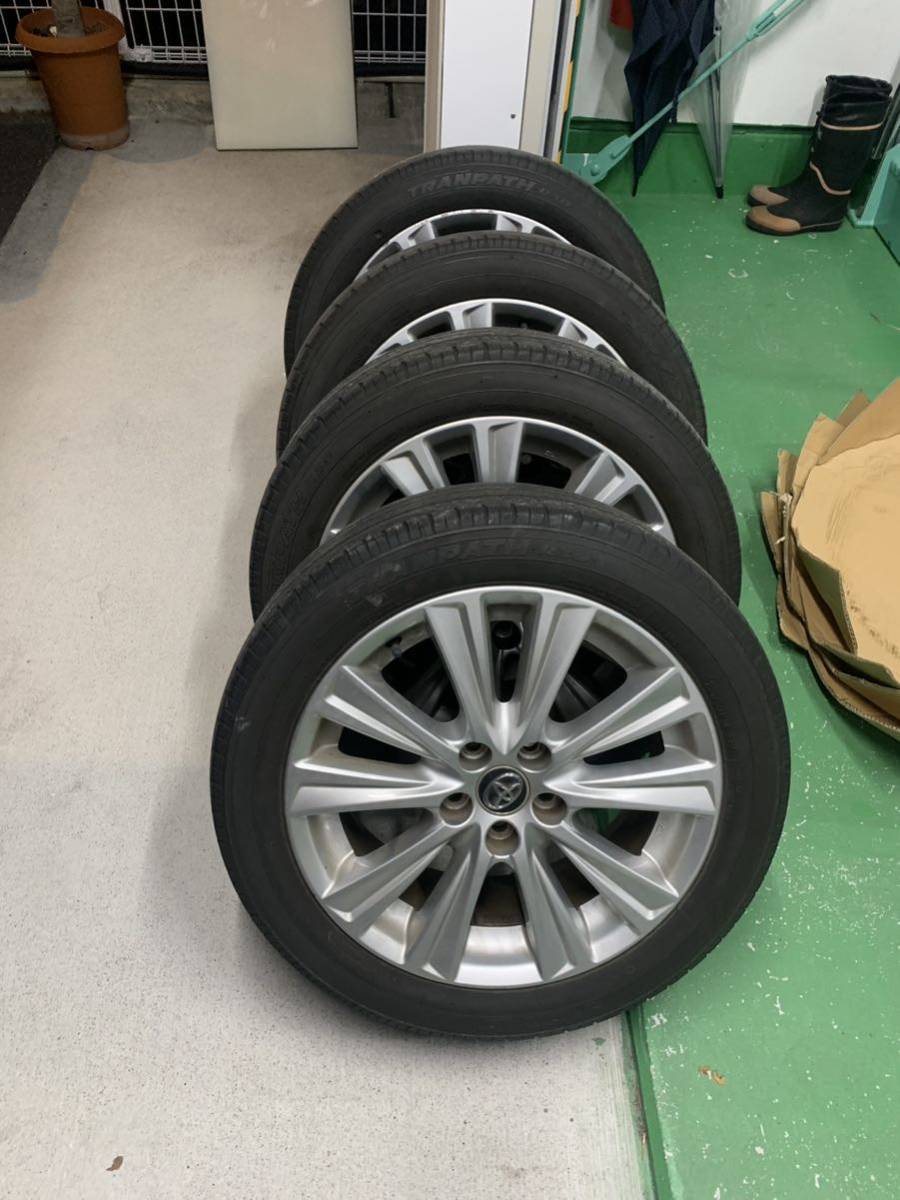 30 アルファード　ヴェルファイア　純正ホイール　タイヤセット235/50R18 114.3 前期　後期　18 インチ_画像1