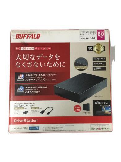 格安新品 バッファロー(BUFFALO) HD-LE8U3-BB(ブラック) 「みまもり