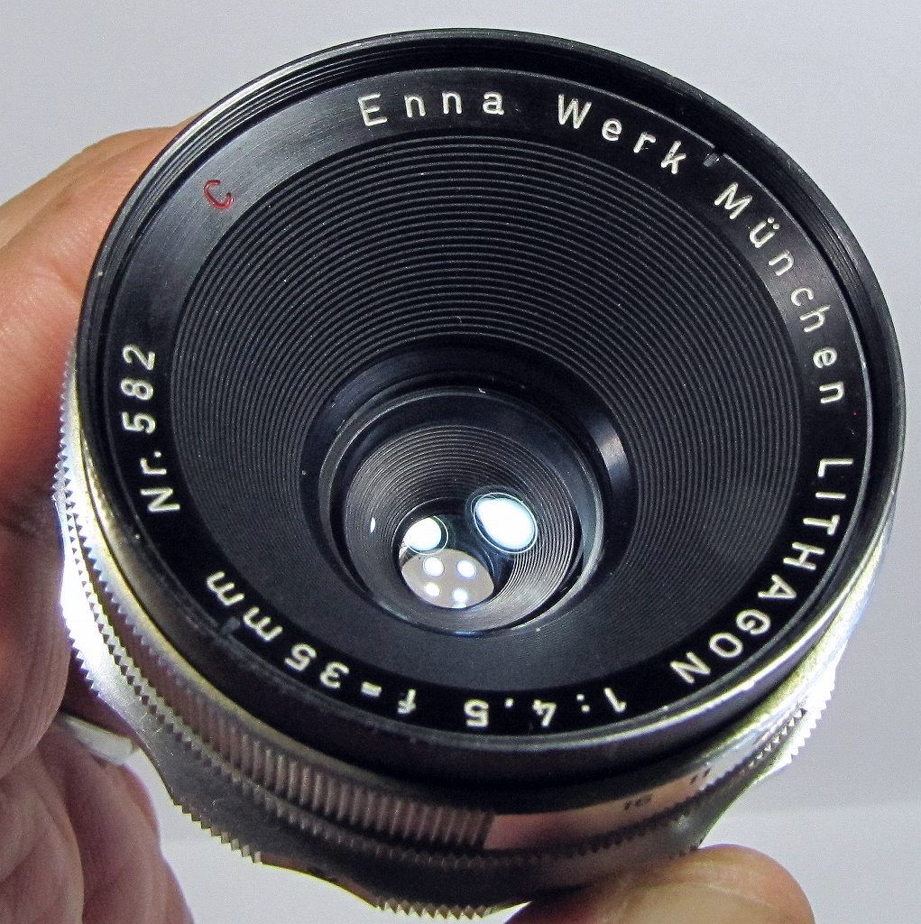 稀少/美品 ENNA LITHAGON リサゴン 35mm F4 5 赤C付き 稀少/美品 ENNA LITHAGON リサゴン 35mm F4 5 赤C付き