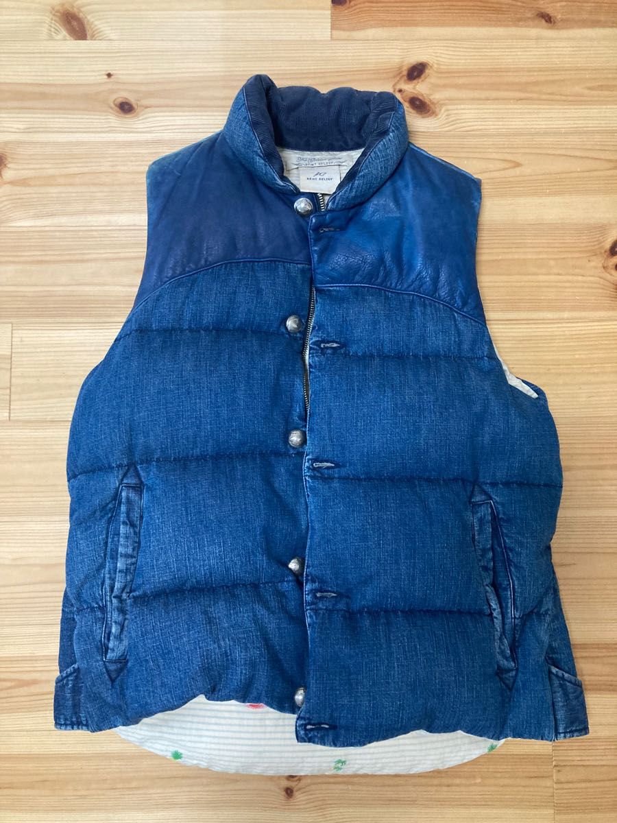 REMI RELIEF BEAMS PLUS 別注Denim Down Vest