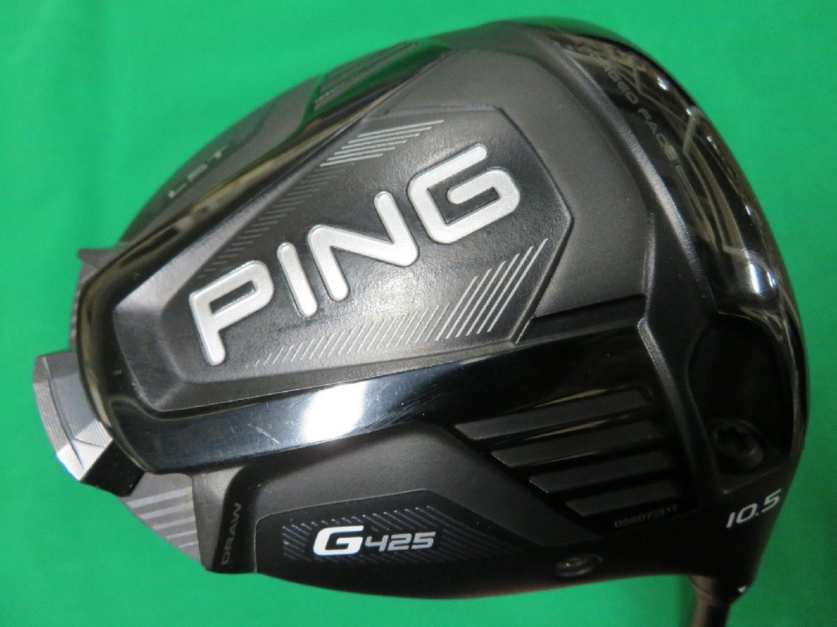 【中古・良品】 PING　ピン　2020　G425　LST　ドライバー （10.5°） 【SR】　ALTA　J－CB　SLATE　HC、レンチ付き_画像1