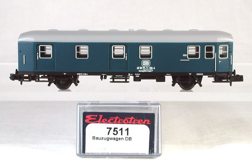 ELECTROTREN #7511 ＤＢ（旧西ドイツ国鉄） 事業用車輌(トルコブルー
