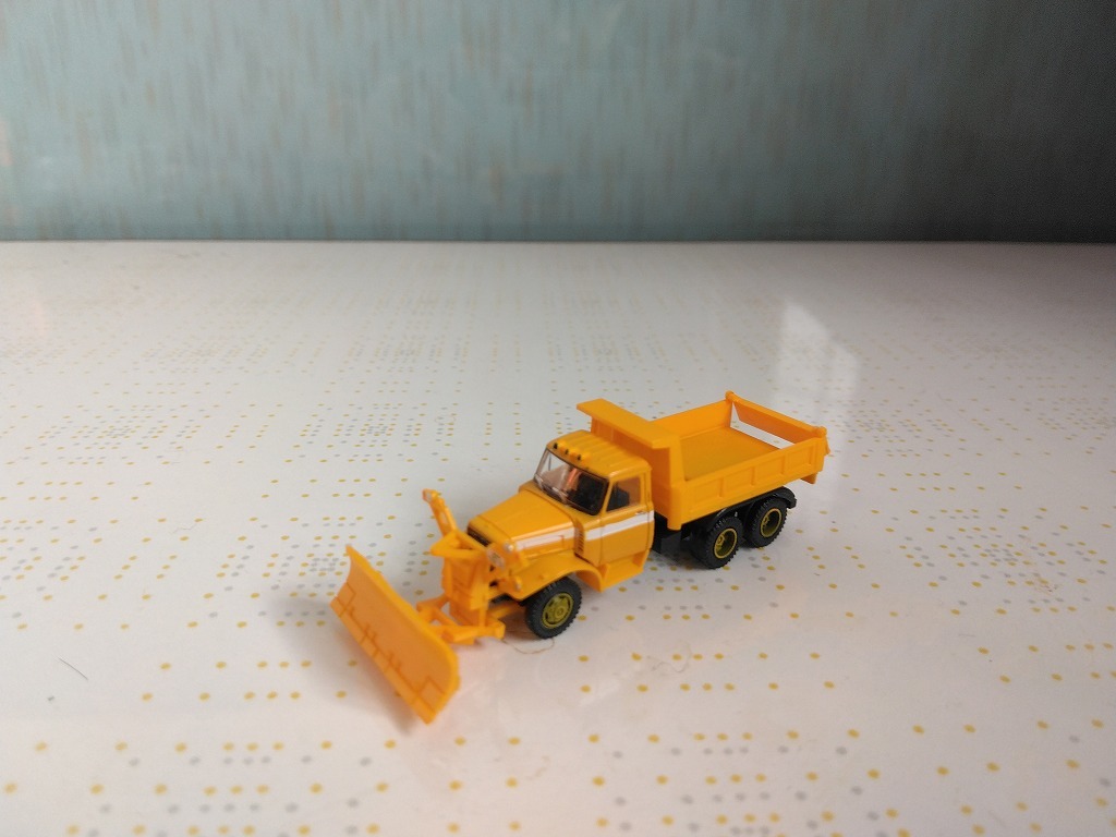 [ грузовик коллекция 8.vol.8 Secret ] Isuzu TSD/HTS скала мыс промышленность снегоочиститель самосвал orange TOMYTEC Tommy Tec 