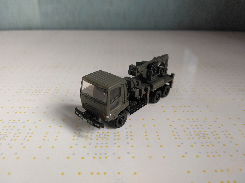 Коллекция грузовиков 8 Self -Defense Force 74 Type Type Extra Type Heavy Wracker Car Tomytecgj!