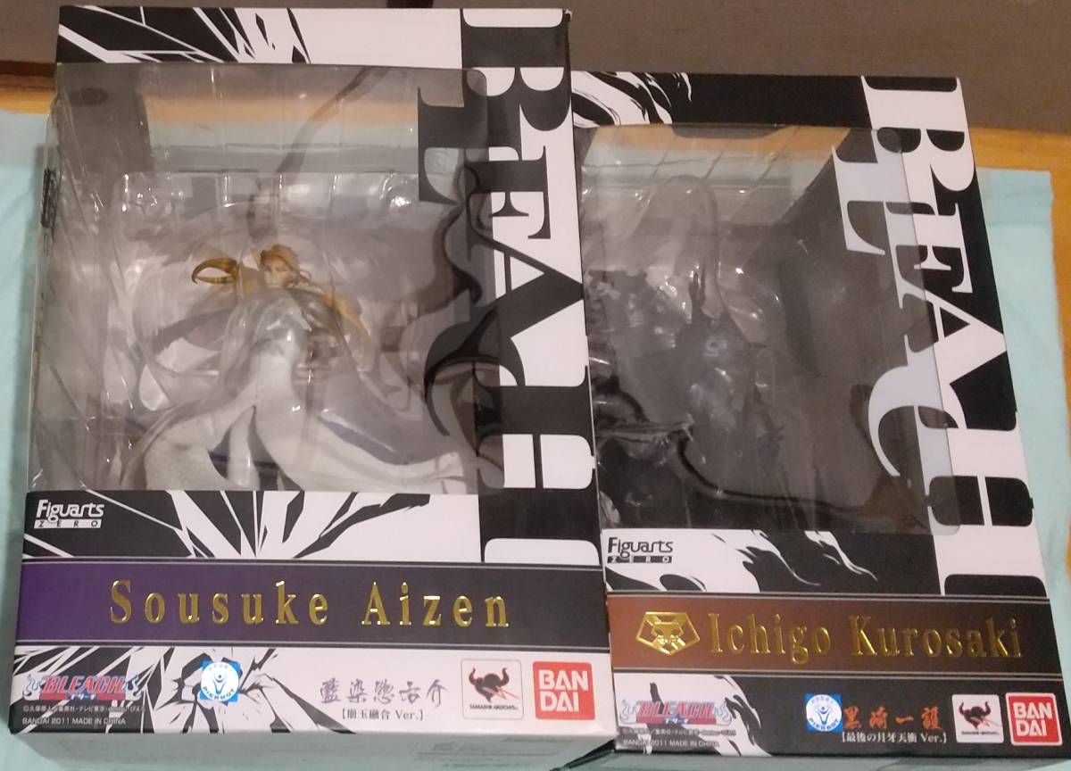 Bandai Figuarts Zero Bleachブリーチ 黒崎一護 最後の月牙天衝ver 藍染惣右介 崩玉融合ver フィギュア セット 未開封品1セット限り 新品 のヤフオク落札情報 Bandai Figuarts Zero Bleachブリーチ 黒崎一護 最後の月牙天衝ver 藍染惣右介 崩玉融合ver フィギュア セット 未開封品1セット限り 新品 のヤフオク落札情報