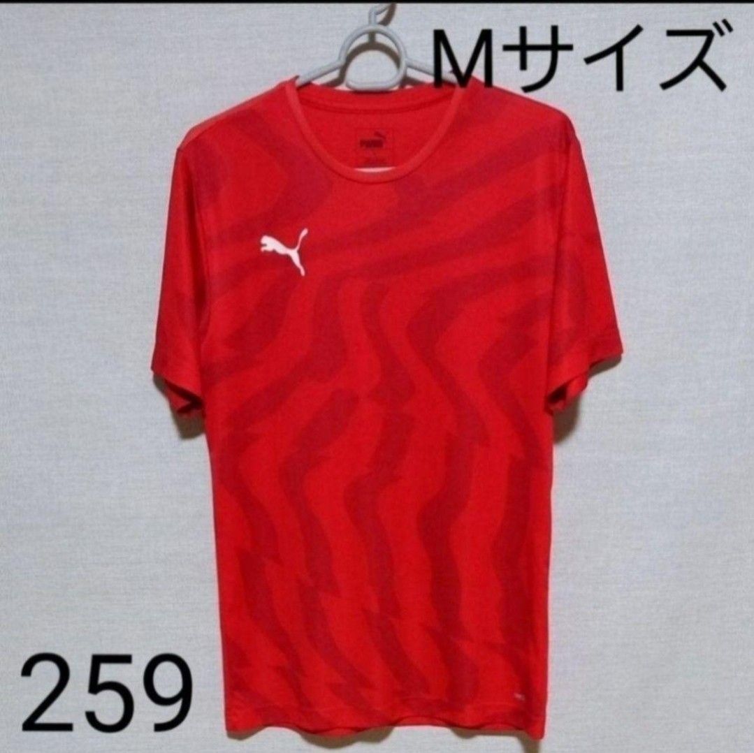 PUMA プーマ サッカー CUP ゲームシャツ M 704067-01 プーマレッド プラクティスシャツ｜PayPayフリマ