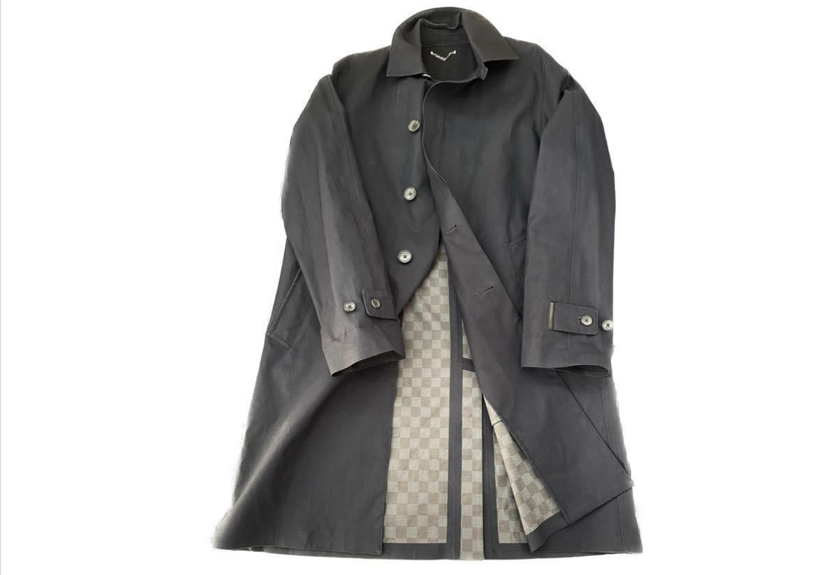 LOUISVUITTON ルイヴィトン トレンチコート 50サイズ XL ネイビー 紺色