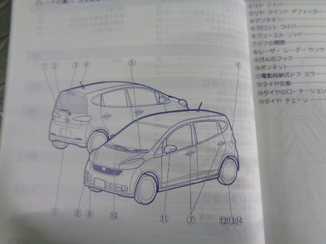 TS689★ ダイハツ/ソニカ L405S 取扱説明書 平成19年/2007年 ★の画像3