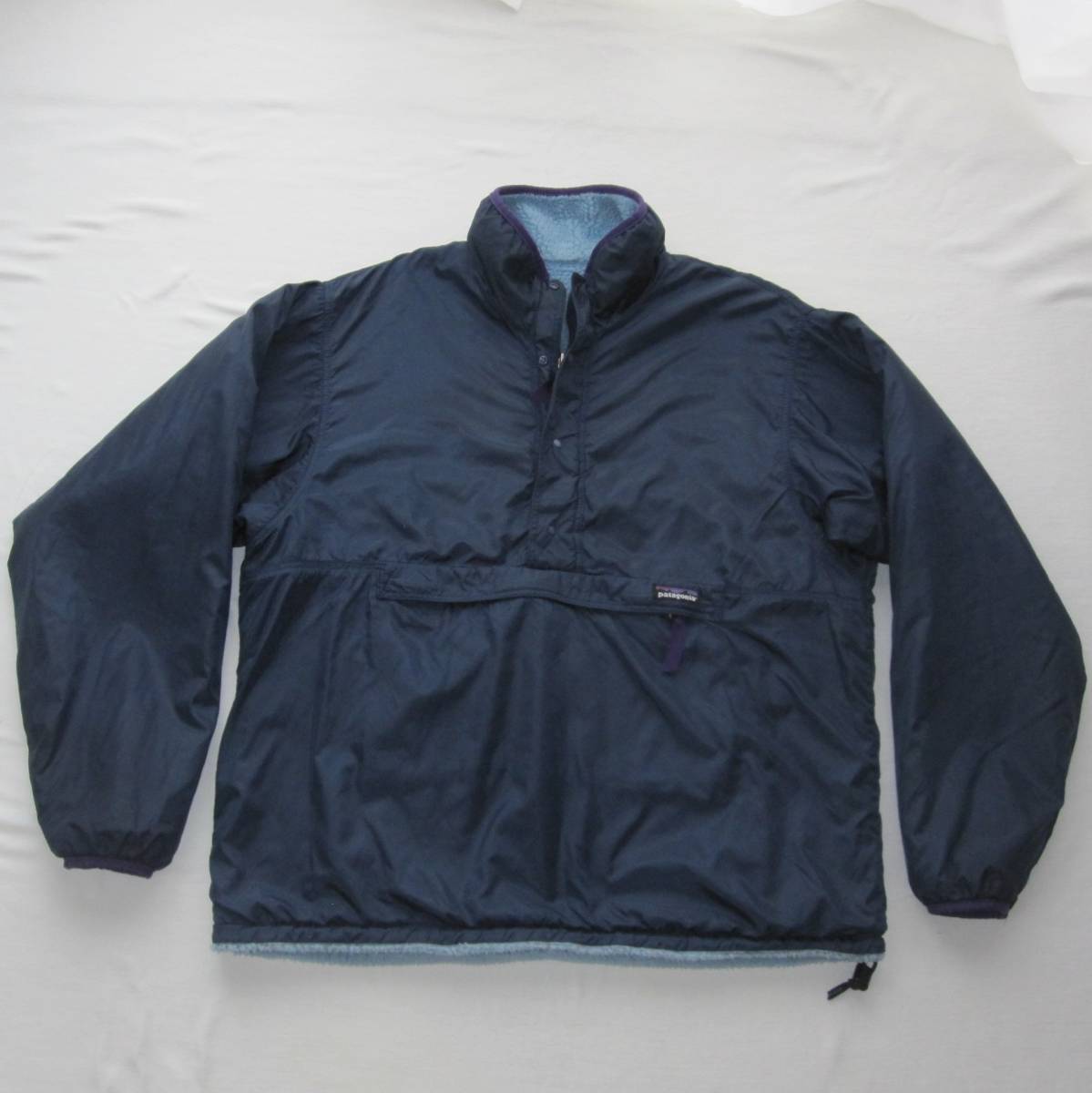 ☆ 90s パタゴニア グリセード プルオーバー (L) 雪なしタグ USA製 リバーシブル パイル vintage patagonia / レトロX ジャケット デカタグ