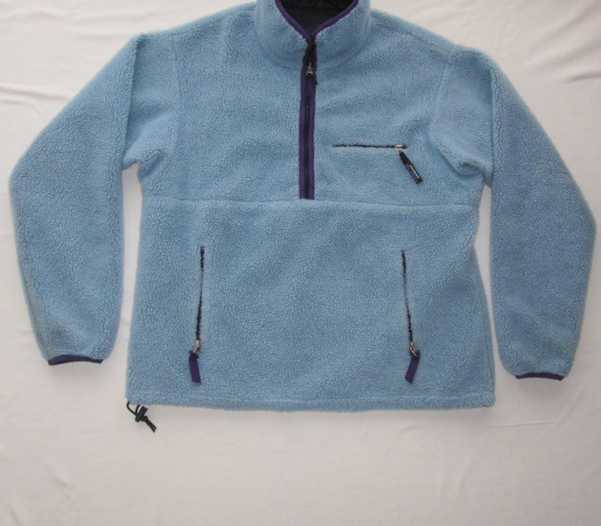 ☆ 90s パタゴニア グリセード プルオーバー (L) 雪なしタグ USA製 リバーシブル パイル vintage patagonia / レトロX ジャケット デカタグ