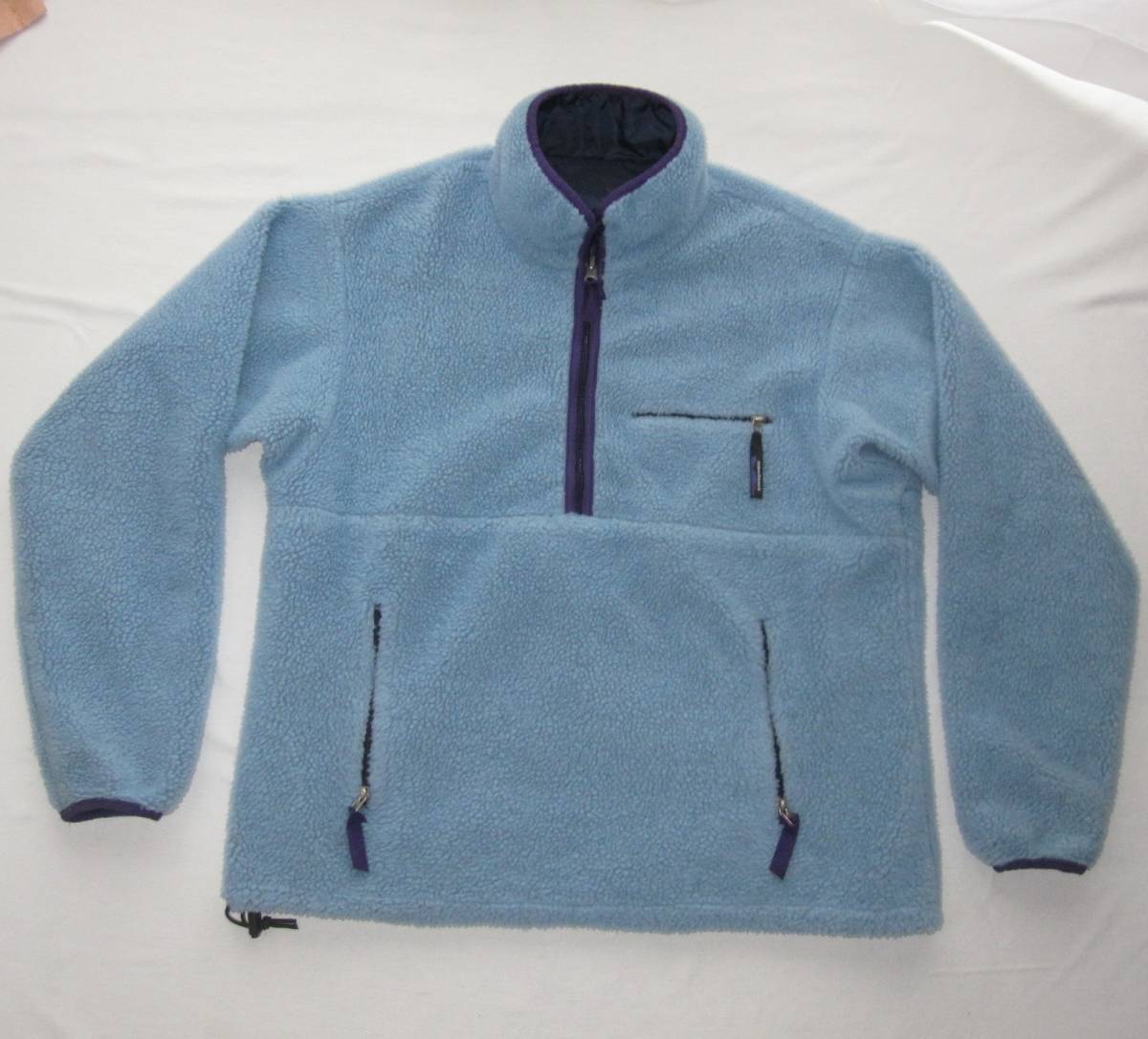 ☆ 90 -е годы Patagonia Glicade Pullover (L) Snowlless Tag USA Обратимая свай Винтаж Патагония / Ретро Х Куртка Dececatag