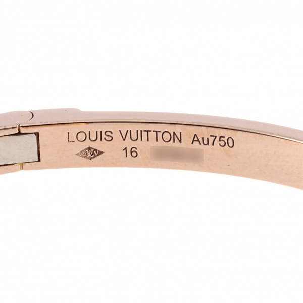  Louis * Vuitton brass re lock itopado lock GM bracele K18PG pink gold used 