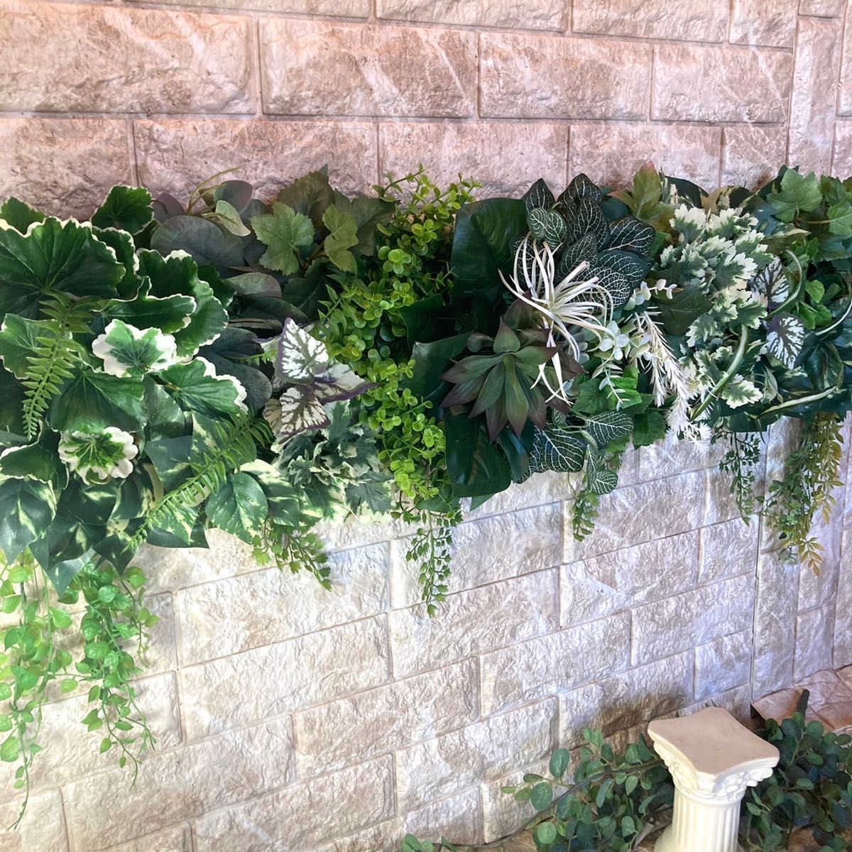 光触媒 人工観葉植物 ウォールグリーン フェイクグリーン 壁掛け