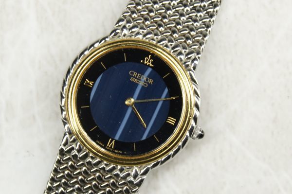 最安値級価格 美品 動作OK セイコー クレドール 5A70-0270