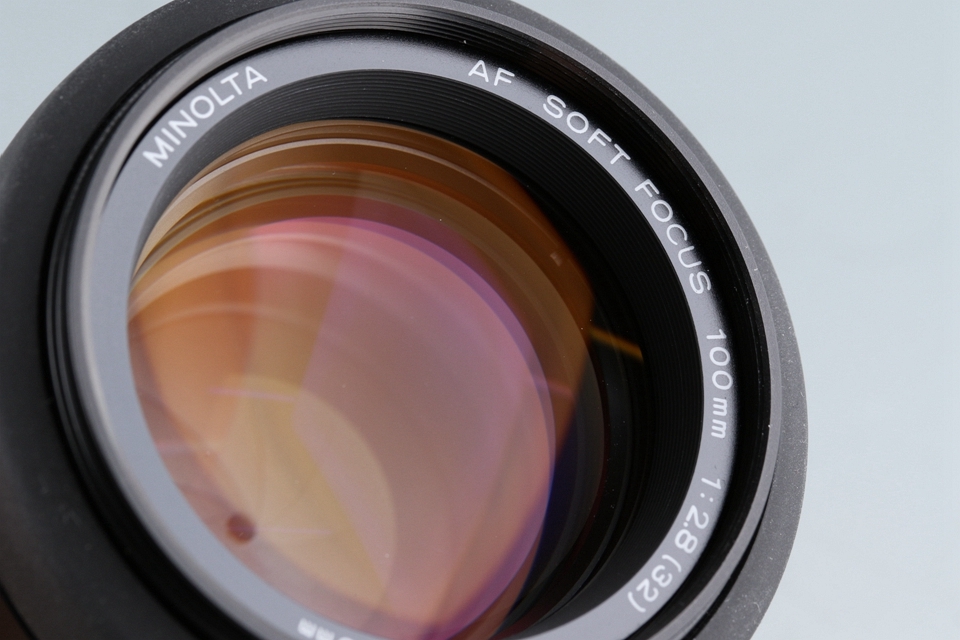 Minolta AF Soft Focus 100mm F/2.8 Lens for Sony AF #44864F5 Minolta AF Soft Focus 100mm F/2.8 Lens for Sony AF #44864F5