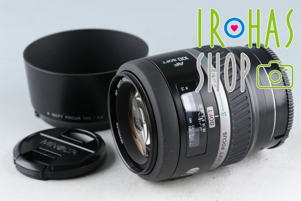 Minolta AF Soft Focus 100mm F/2.8 Lens for Sony AF #44864F5