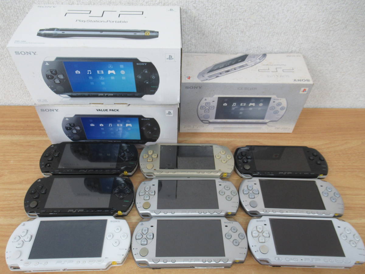 まとめ買いでお得 PSP 本体 ジャンク品 4台 セット売り