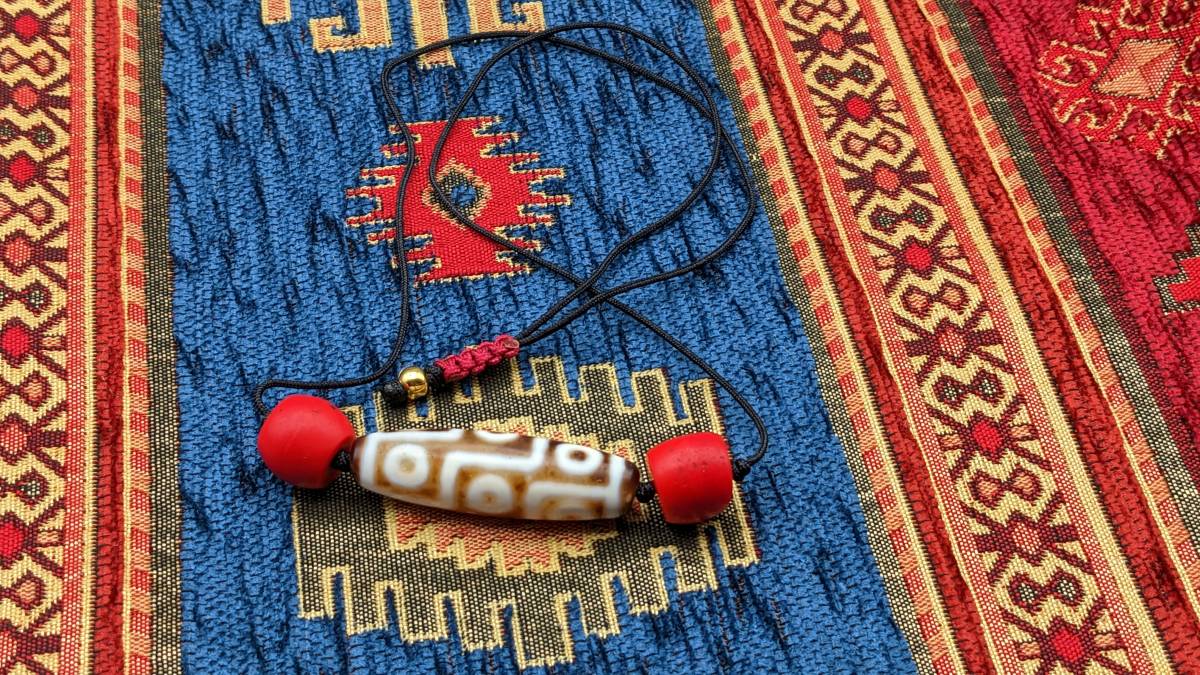 ◇限定Special Price 九眼天珠 New dZi Beads ジービーズ 現代天珠