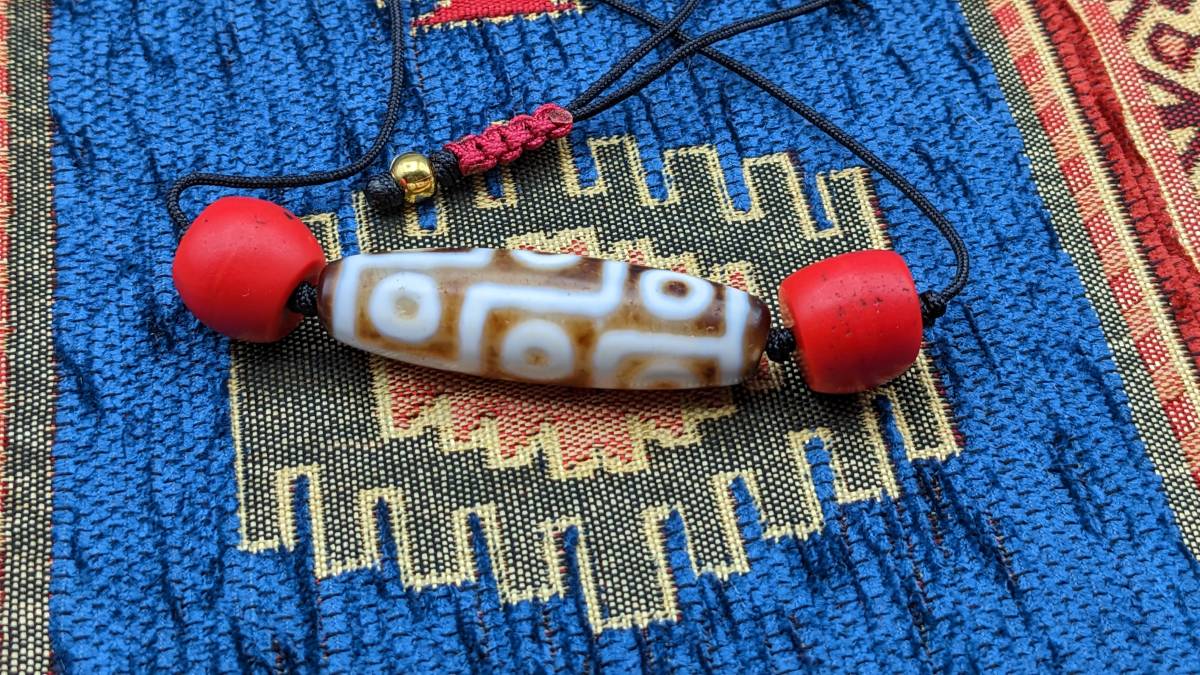 ◇限定Special Price 九眼天珠 New dZi Beads ジービーズ 現代天珠 台湾