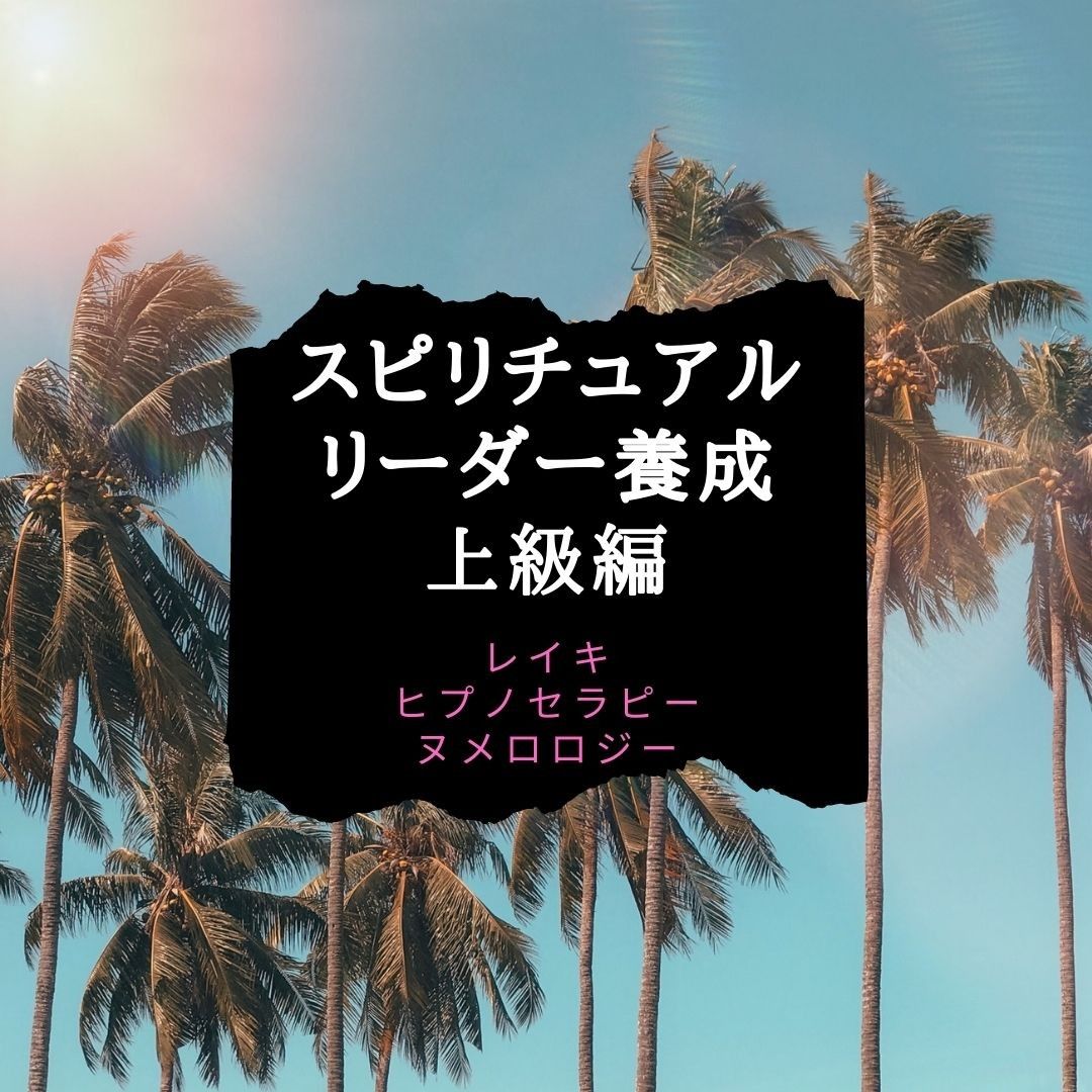 ☆スピリチュアルリーダー養成☆上級コース☆非売品 レイキ