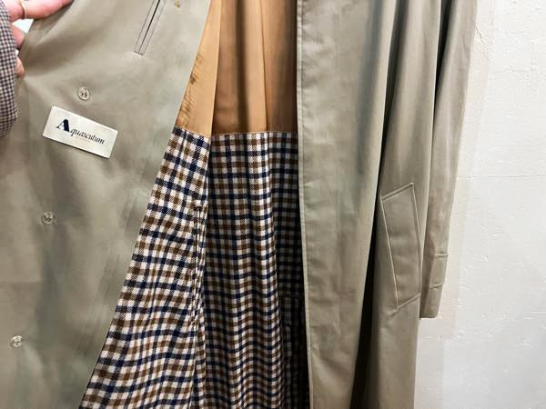 イングランド/英国製☆Aquascutum/アクアスキュータム ENGLAND製
