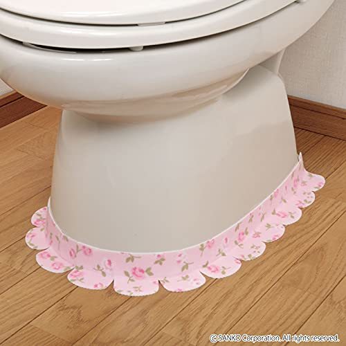  sun coat ire toilet ... tape gap not stick only dirt prevention .. only adsorption rose pink 2 sheets 
