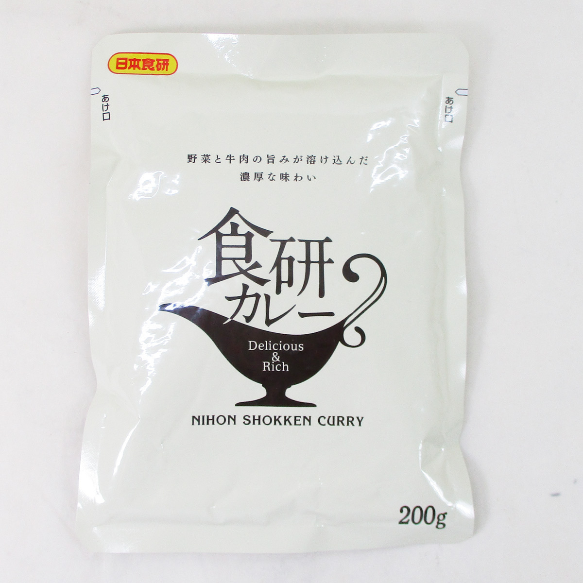 送料無料 レトルトカレー 食研カレー/7612 晩餐館 焼肉のたれでお馴染み日本食研 業務用 200ｇｘ１０食セット/卸_画像6