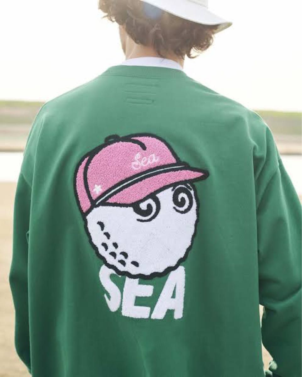 WIND AND SEA Malbon Golf Crew Neckウィン ダン シー マルボンゴルフ