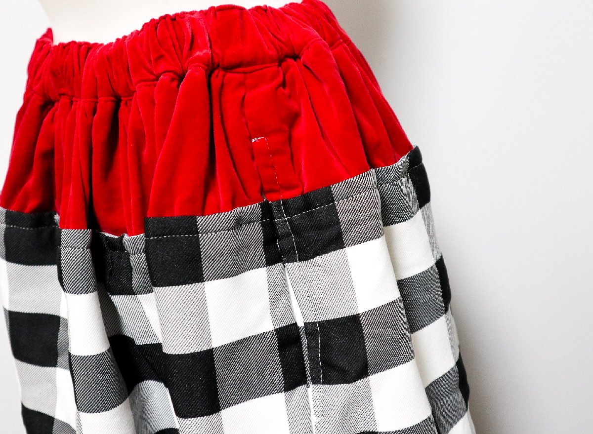 COMME des GARCONSコムデギャルソン チェックスカート-