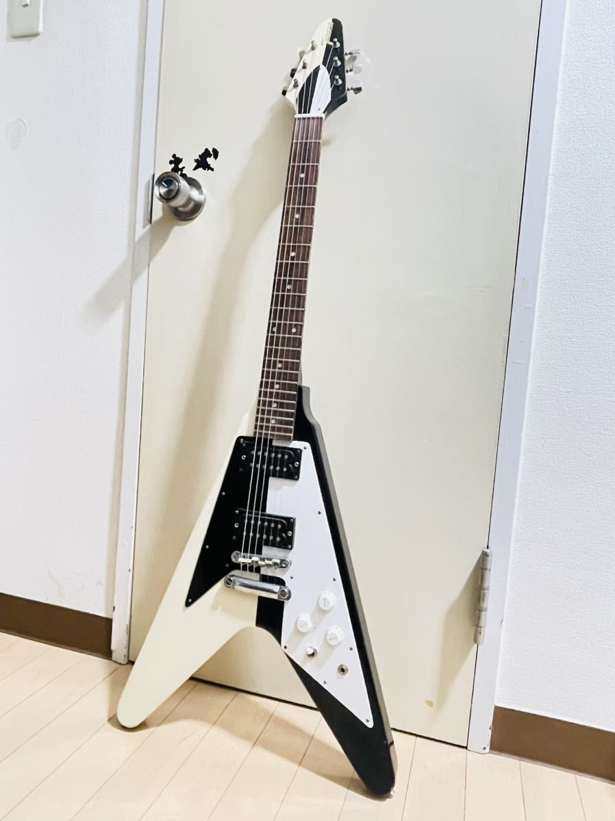 Greco? マイケルシェンカーV フライングV ドット セットネック eva.gov.co