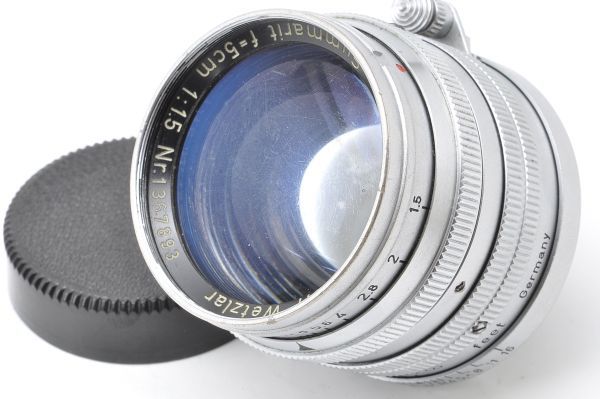 Leica Summarit 5cm F1.5 ライカ ズマリット Lマウント L39 キャップ
