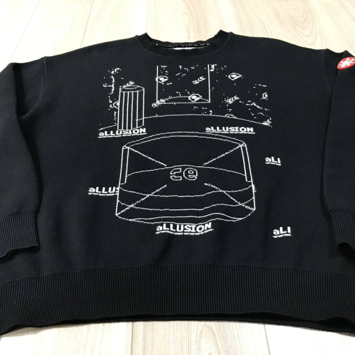 C E CAVEMPT ALLUSION KNIT シーイー ワイド シルエット C E CAVEMPT ALLUSION KNIT シーイー ワイド シルエット