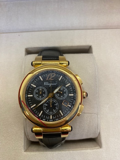 Salvatore Ferragamo フェラガモ 未使用品 レディース ブラック 新品
