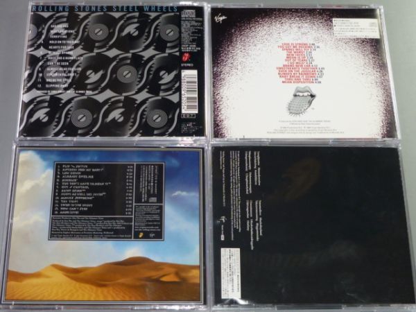 CD THE ROLLING STONES アルバム4枚セット ザ・ローリング・ストーンズ STEEL WHEELS/VOODOO LOUNGE/ BRIDGES TO BABYLON/A BIGGER BANGの画像2