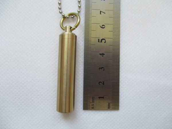  memorial pendant brass made waterproof .. pendant .. inserting 