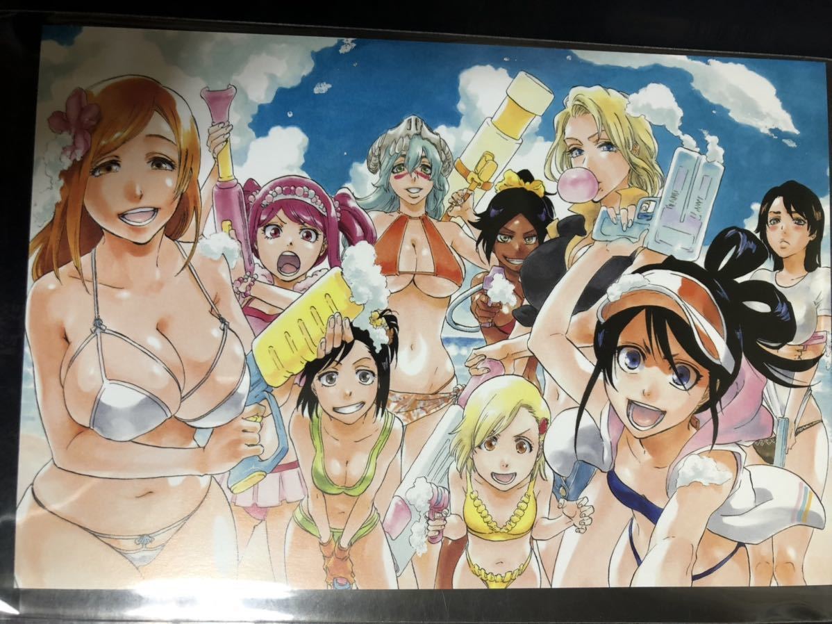 期間限定お試し価格】 BLEACH 原画展 額装高精細複製原画 NO.4 BA4